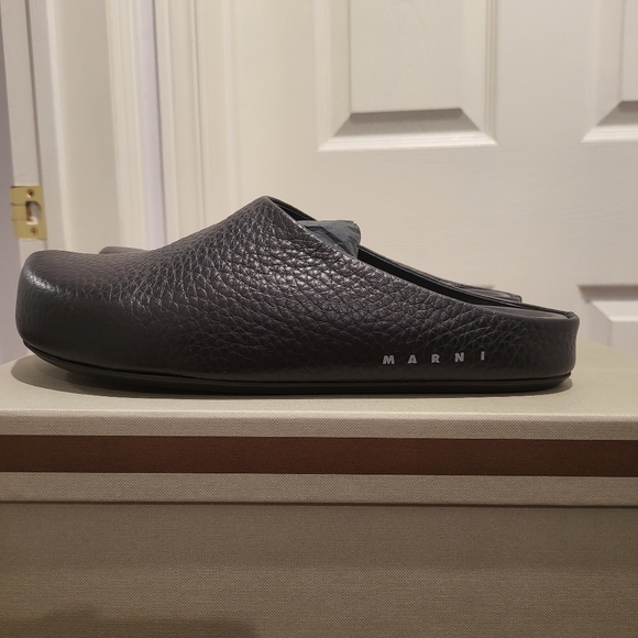 MARNI Leather Clog Shoes - UNISEX - Picture 4 of 8